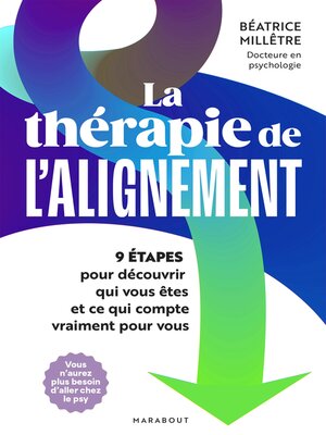 cover image of La thérapie de l'alignement